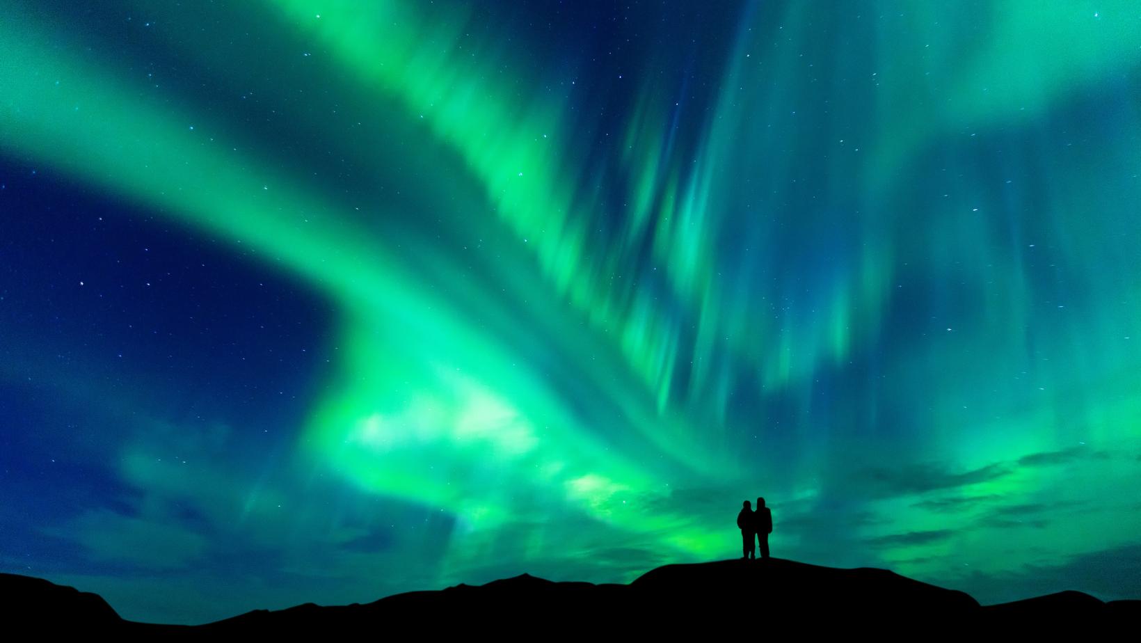 "Auroras Boreias na Islândia"